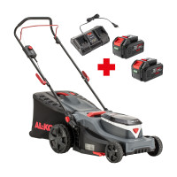 Газонокосилка аккумуляторная AL-KO 43.6 Li Comfort с 2 аккумуляторами и зарядным устройством 114172