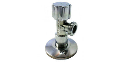 Кран кутовий вентильний нар-нар 1/2"х1/2" Albertoni C408681