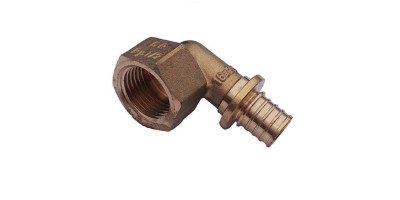 Натяжний фітинг Golan Aqua-PEX коліно (куточок) вн 16x1/2" GA-10802