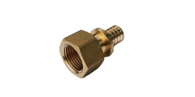 Натяжний фітинг Golan Aqua-PEX перехідник (штуцер) вн 16x1/2" GA-10202 Натяжний фітинг Golan Aqua-PEX перехідник (штуцер) вн 16x1/2" GA-10202