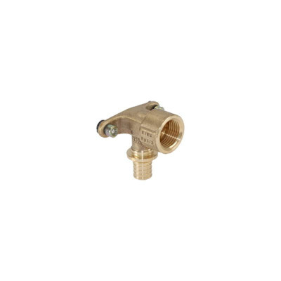 Натяжной фитинг Golan Aqua-pex водорозетка-колено настенное 20x1/2"F GA-11706