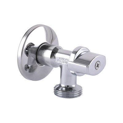 Кран кульовий Arco кутовий, металева ручка L85MAC ВН 1/2"х3/4" 728MN