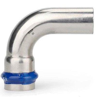 Прес-фітинг із нержавіючої сталі косинець 90° ВН 22х3/4" ASG INOX 6556305 Прес-фітинг із нержавіючої сталі косинець 90° ВН 22х3/4" ASG INOX 6556305