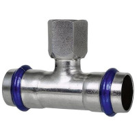 Пресс-фитинг тройник из нержавеющей стали ВН 18х1/2" ASG INOX 6555938 Пресс-фитинг тройник из нержавеющей стали ВН 18х1/2" ASG INOX 6555938