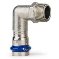Прес-фітинг із нержавіючої сталі косинець 90° НАР 35х1 1/4" ASG INOX 6556317