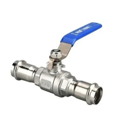 Кран кульовий із нержавіючої сталі 18 мм ASG INOX 6556228