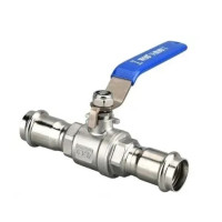 Кран кульовий із нержавіючої сталі 22 мм ASG INOX 6556229