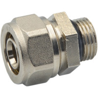 Фитинг обжимной Bonomi соединитель с накидной гайкой НАР 20x1/2" (38922004) Фитинг обжимной Bonomi соединитель с накидной гайкой НАР 20x1/2" (38922004)