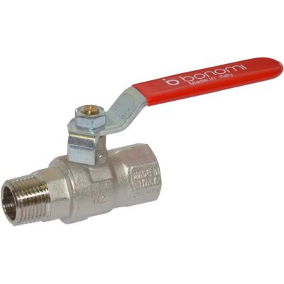 Кран шаровой Bonomi прямой для воды ВН-НАР 795701 1/2" (79570104) Кран шаровой Bonomi прямой для воды ВН-НАР 795701 1/2" (79570104)