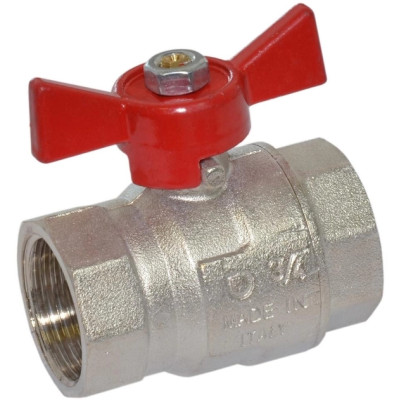 Кран шаровой Bonomi прямой для воды вн-вн 7602 3/4" (76020006R) Кран шаровой Bonomi прямой для воды вн-вн 7602 3/4" (76020006R)