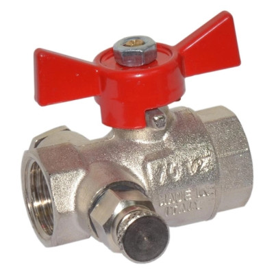 Кран шаровойс выпуском для воды Bonomi прямой для воды вн-вн 7617 1/2" (76170004R) Кран шаровойс выпуском для воды Bonomi прямой для воды вн-вн 7617 1/2" (76170004R)