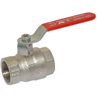 Кран шаровой Bonomi прямой для воды вн-вн 7600 3/4" (76000106R) Кран шаровой Bonomi прямой для воды вн-вн 7600 3/4" (76000106R)