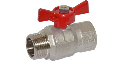 Кран кульовий Bonomi прямий для води ВН-НАР 7957 1" (79570008)