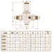 Редуктор тиску НАР 1/2" Caleffi 536040 Редуктор тиску НАР 1/2" Caleffi 536040