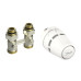 Комплект для радиатора с нижним подключением прямой M30x1.5 RLV-KB 1/2" Danfoss 015G5308
