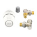 Комплект для радиатора с боковым подключением угловой RA+RA-FN+RLV-S 1/2" Danfoss 015G5301 Комплект для радиатора с боковым подключением угловой RA+RA-FN+RLV-S 1/2" Danfoss 015G5301