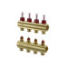 Колектор 1"х4 виходи з витратоміром FHF-4F 3/4" Danfoss 088U0524