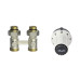 Комплект для радіатора з нижнім підключенням прямий RAS-CK+RLV-KS 1/2" Danfoss 013G5275