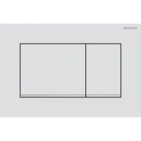 Смывная клавиша Geberit Sigma20 (ex Sigma30) для двойного смыва Square белый матовый/глянцевый хром (115.883.JT.1) Смывная клавиша Geberit Sigma20 (ex Sigma30) для двойного смыва Square белый матовый/глянцевый хром (115.883.JT.1)