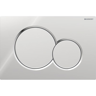 Смывная клавиша Geberit Sigma01 для двойного смыва Round глянцевый хром/матовый хром 115.770.KA.5 Смывная клавиша Geberit Sigma01 для двойного смыва Round глянцевый хром/матовый хром 115.770.KA.5
