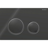 Смывная клавиша Geberit Sigma50 (ex Sigma21) для двойного смыва Round черный (115.651.SJ.1) Смывная клавиша Geberit Sigma50 (ex Sigma21) для двойного смыва Round черный (115.651.SJ.1)