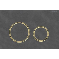 Смывная клавиша Geberit Sigma50 (ex Sigma21) для двойного смыва Round сланец Mustang (115.652.JM.1) Смывная клавиша Geberit Sigma50 (ex Sigma21) для двойного смыва Round сланец Mustang (115.652.JM.1)