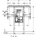 Монтажний елемент Geberit Duofix для умивальника Geberit ONE з скор. вильотом і настен. змішувача Geberit ONE ВИС. з приміщення з поворотним сифоном прихов. монтажу з системою Clou прихов. монтажу ширина 110 см 111.073.00.1 Монтажний елемент Geberit Duofix для умивальника Geberit ONE з скор. вильотом і настен. змішувача Geberit ONE ВИС. з приміщення з поворотним сифоном прихов. монтажу з системою Clou прихов. монтажу ширина 110 см 111.073.00.1