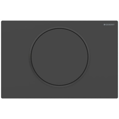 Смывная клавиша Geberit Sigma10 для смывания/остановки смывания Round черный матовый/черное 115.758.16.5 Смывная клавиша Geberit Sigma10 для смывания/остановки смывания Round черный матовый/черное 115.758.16.5