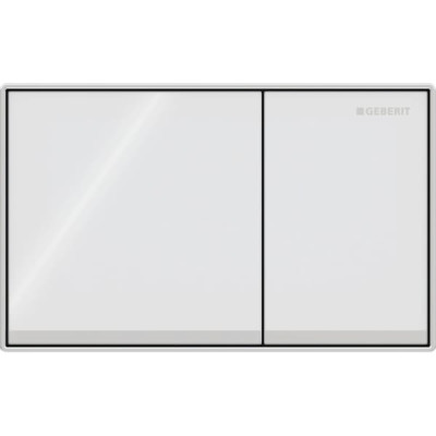 Смывная клавиша Geberit Omega60 для двойного смыва Square заподлицо со стеной глянцевый хром/белый/зеркальная 115.081.SI.1 Смывная клавиша Geberit Omega60 для двойного смыва Square заподлицо со стеной глянцевый хром/белый/зеркальная 115.081.SI.1