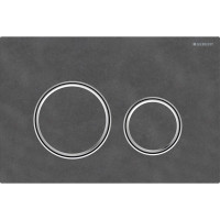 Змивна клавіша Geberit Sigma50 (ex Sigma21) для подвійного змиву Round сланець Mustang (115.884.JM.1) Змивна клавіша Geberit Sigma50 (ex Sigma21) для подвійного змиву Round сланець Mustang (115.884.JM.1)