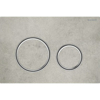 Змивна клавіша Geberit Sigma50 (ex Sigma21) для подвійного змиву Round під бетон (115.884.JV.1) Змивна клавіша Geberit Sigma50 (ex Sigma21) для подвійного змиву Round під бетон (115.884.JV.1)