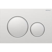 Змивна клавіша Geberit Sigma20 для подвійного змиву Round матовий хром (115.882.JQ.1) Змивна клавіша Geberit Sigma20 для подвійного змиву Round матовий хром (115.882.JQ.1)