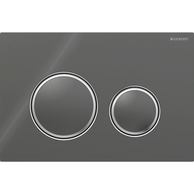 Смывная клавиша Geberit Sigma50 для двойного смыва Round металлический хромированный/лава 115.884.JK.1 Смывная клавиша Geberit Sigma50 для двойного смыва Round металлический хромированный/лава 115.884.JK.1