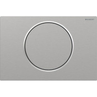 Змивна клавіша Geberit Sigma10 для змивання/зупинки змивання Round матова/поліроване 115.758.SN. 5