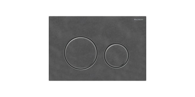 Змивна клавіша Geberit Sigma50 (ex Sigma21) для подвійного змиву Round сланець Mustang (115.651.JM.1)
