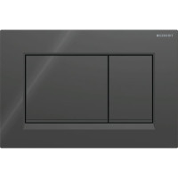 Змивна клавіша Geberit Sigma20 (ex Sigma30) для подвійного змиву Square чорний/чорний матовий (115.883.DW.1) Змивна клавіша Geberit Sigma20 (ex Sigma30) для подвійного змиву Square чорний/чорний матовий (115.883.DW.1)