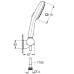 Душевой набор Grohe Tempesta Cube 110, 3 режима струи (27584003)