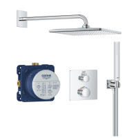 Душова система Grohe Grohtherm прихованого монтажу з Rainshower Mono 310 Cube (34870000) Душова система Grohe Grohtherm прихованого монтажу з Rainshower Mono 310 Cube (34870000)