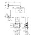 Душевая система Grohe Grohtherm скрытого монтажа с Rainshower Mono 310 Cube (34870000) Душевая система Grohe Grohtherm скрытого монтажа с Rainshower Mono 310 Cube (34870000)