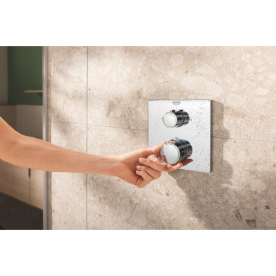 Душевая система Grohe Grohtherm скрытого монтажа с Rainshower Mono 310 Cube (34870000) Душевая система Grohe Grohtherm скрытого монтажа с Rainshower Mono 310 Cube (34870000)