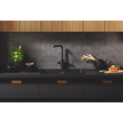 Смеситель для кухни Grohe Blue Pure Minta для подачи технической и фильтрованной воды (30590KF0) Смеситель для кухни Grohe Blue Pure Minta для подачи технической и фильтрованной воды (30590KF0)