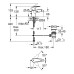 Смеситель однорычажный Grohe BauEdge New для биде (23331001) Смеситель однорычажный Grohe BauEdge New для биде (23331001)