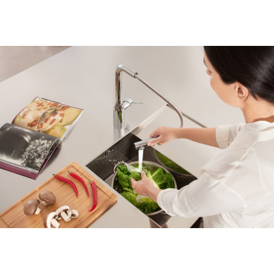 Змішувач одноважільний Grohe Essence для мийки (30270000)