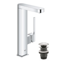 Змішувач одноважільний Grohe Plus для раковини, L-Size з нажимним донним клапаном (23873003) Змішувач одноважільний Grohe Plus для раковини, L-Size з нажимним донним клапаном (23873003)