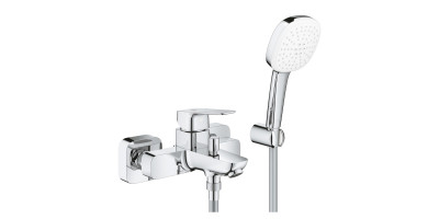Смеситель однорычажный Grohe Cubeo для ванны (1018140000) Смеситель однорычажный Grohe Cubeo для ванны (1018140000)