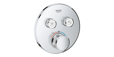 Термостат скрытого монтажа Grohe Grohtherm SmartControl с двумя кнопками управления (29119000)