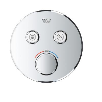 Термостат скрытого монтажа Grohe Grohtherm SmartControl с двумя кнопками управления (29119000)