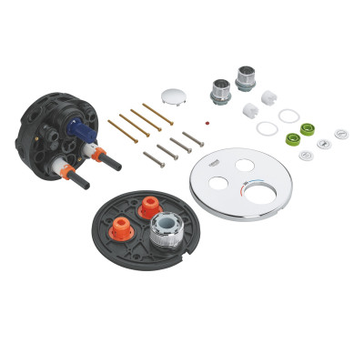 Термостат скрытого монтажа Grohe Grohtherm SmartControl с двумя кнопками управления (29119000)
