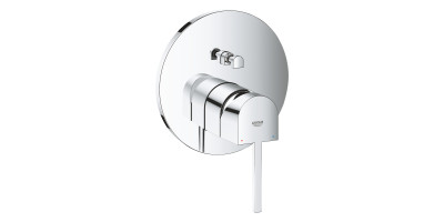 Смеситель однорычажный Grohe Plus с переключателем на 2 положения (24060003) Смеситель однорычажный Grohe Plus с переключателем на 2 положения (24060003)