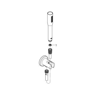 Душевой набор Grohe Euphoria Cosmopolitan, 1 режим струи (26404000) Душевой набор Grohe Euphoria Cosmopolitan, 1 режим струи (26404000)